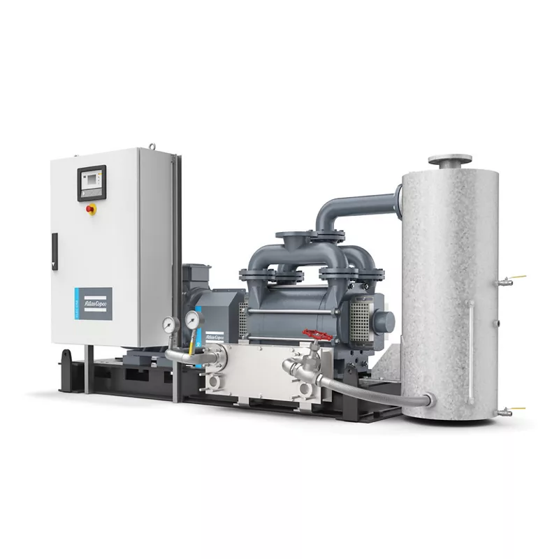 Atlas Copco liquid ring engineered vacuum system