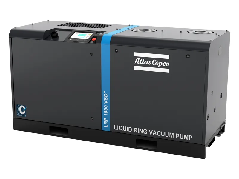 Atlas Copco LRP VSD+ intelligent liquid ring vacuum pump